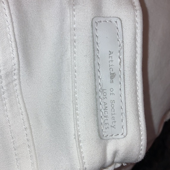 Articles of society white distressed straight leg jeans size 29 - Picture 10 of 16